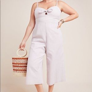 Hutch Anthropology Stripped Jumpsuit